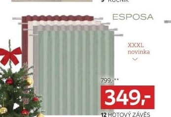 HOTOVÝ ZÁVĚS