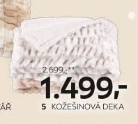 KOŽEŠINOVÁ DEKA