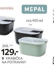 KRABIČKA NA POTRAVINY