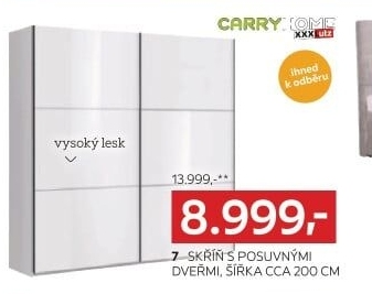 SKŘÍŇ 200 CM