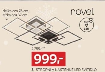 STROPNÍ LED SVÍTIDLO