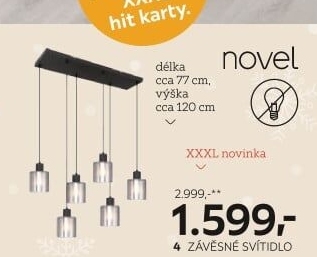 ZÁVĚSNÉ SVÍTIDLO