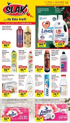 akční leták Šlak drogerie 8.12.2025-23.12.2025