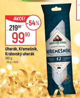 Salám Uherák královský Kostelecké uzeniny