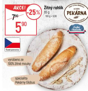 Žitný rohlík