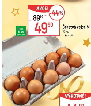 Vejce M