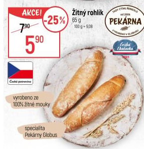 Žitný rohlík