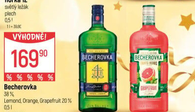 Becherovka Grapefruit &amp