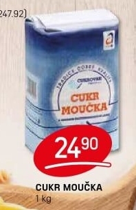 Cukr moučka Cukrovar Vrbátky