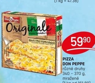 Pizza mražená Don Peppe