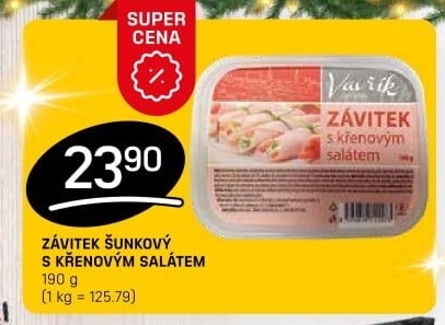 Šunkový závitek Lahůdky Vavřík