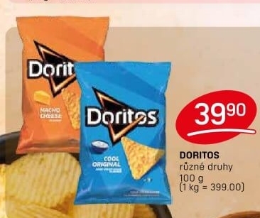 Tortilla chips Doritos