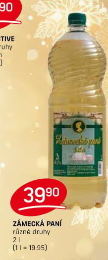 Víno stolní Zámecká paní