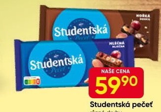 Čokoláda Studentská pečeť Orion