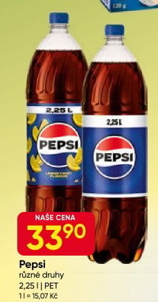 Limonáda Pepsi