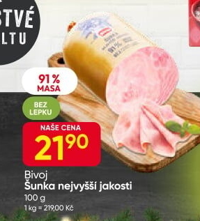 Šunka nejvyšší jakosti Bivoj