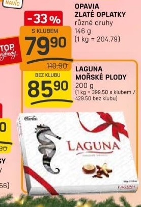 Bonboniéra Mořské plody Laguna Carla