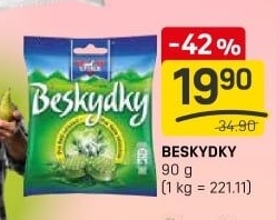 Bonbony Beskydky Sfinx