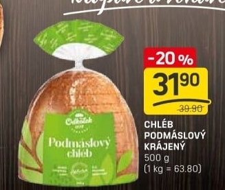 Chléb podmáslový Odkolek