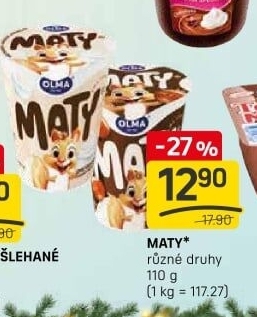 Dezert Olmíci Maty Olma