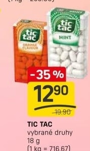 Dropsy Tic Tac