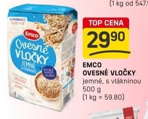 Ovesné vločky Emco