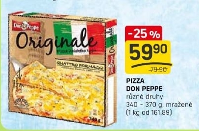 Pizza mražená Originale Don Peppe