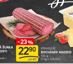 Salám bochánek Madrid Krahulík