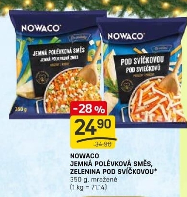 Směs polévková jemná mražená Nowaco