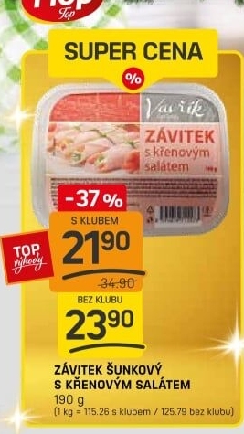 Šunkový závitek Lahůdky Vavřík