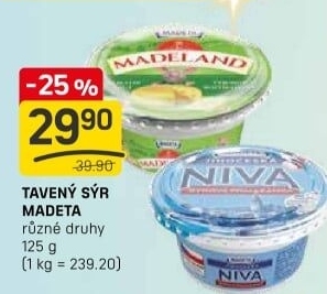 Sýr tavený Madeta