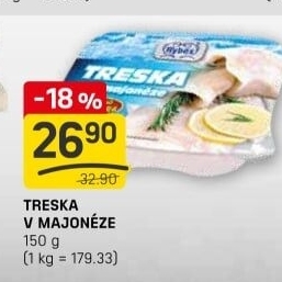 Treska v majonéze Rybex