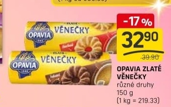 Věnečky Zlaté Opavia
