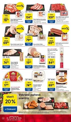 akční leták Tesco 10.12.2025-16.12.2025