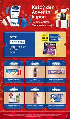 akční leták Tesco 10.12.2025-16.12.2025