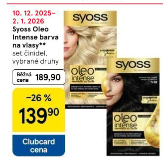 Barva na vlasy Oleo Intense Syoss