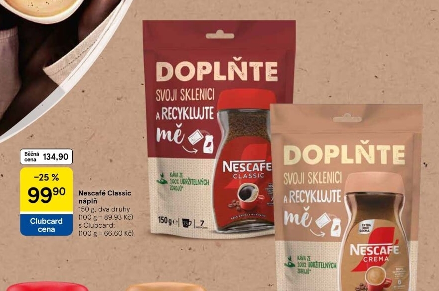Instantní káva Nescafé Classic
