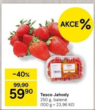Jahody Tesco