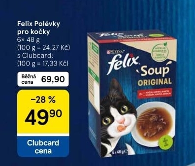 Polévka pro kočky Felix Purina