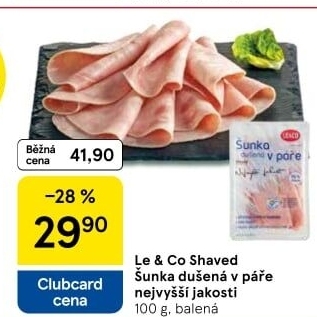 Šunka dušená nejvyšší jakosti LE&amp
