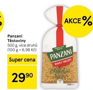 Těstoviny Panzani