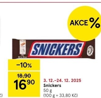 Tyčinka Snickers