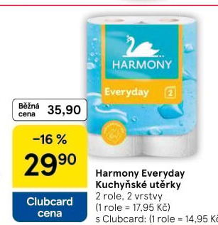 Utěrky kuchyňské 2vrstvé Every Day Harmony
