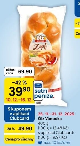 Vánočka Ölz