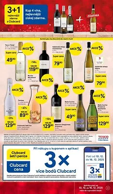 akční leták Tesco 10.12.2025-16.12.2025