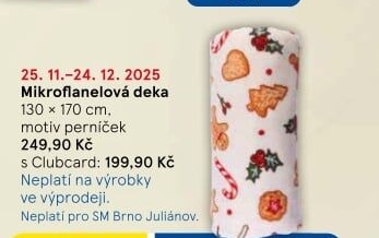Deka mikroflanelová