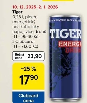 Energetický nápoj Tiger