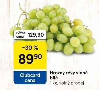 Hrozny bílé