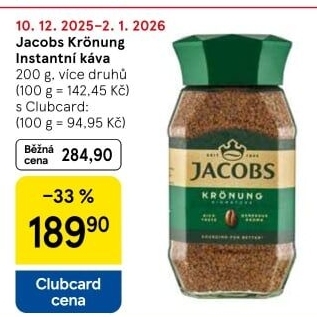 Instantní káva Jacobs Krönung
