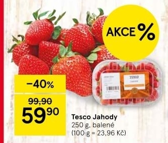 Jahody Tesco
